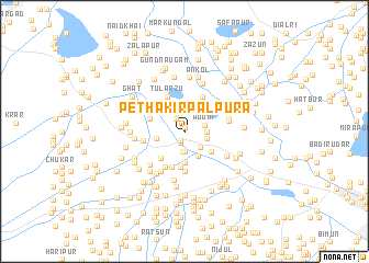map of Petha Kirpālpura
