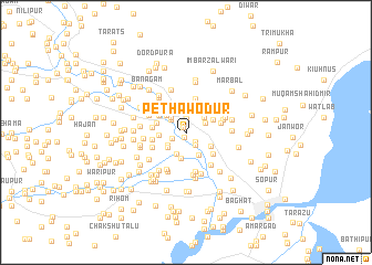 map of Petha Wodur