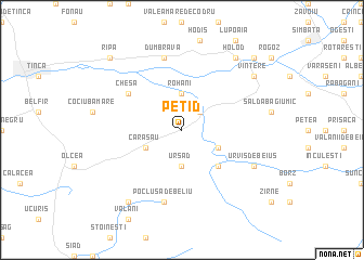 map of Petid