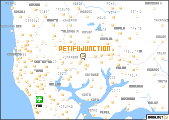 map of Petifu Junction