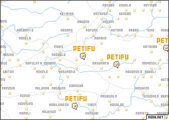 map of Petifu