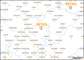 map of Petifu