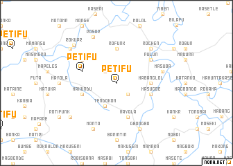 map of Petifu