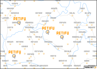 map of Petifu