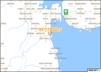 map of Petit-Bourg