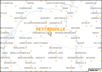 map of Petit Bouville