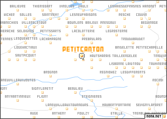 map of Petit Canton