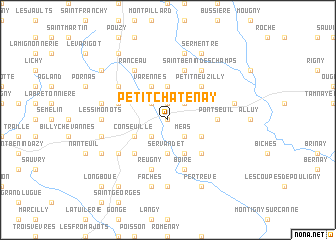 map of Petit Chatenay