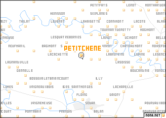 map of Petit Chêne