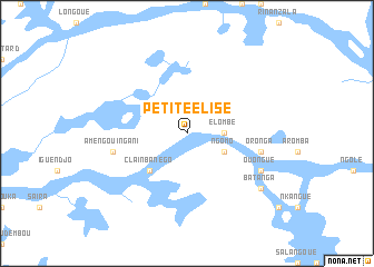 map of Petite Elise