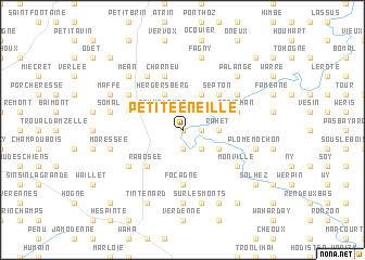 map of Petite Éneille