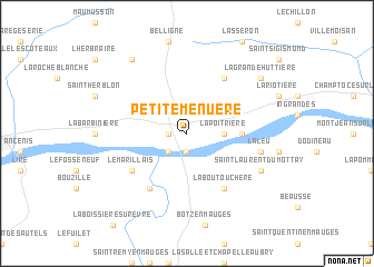 map of Petite Menuère