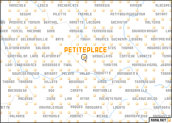 map of Petite Place