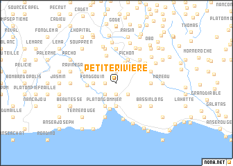 map of Petite Rivière