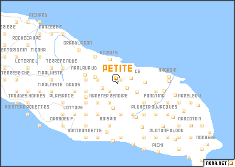 map of Petite