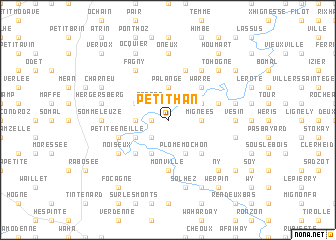 map of Petit Han