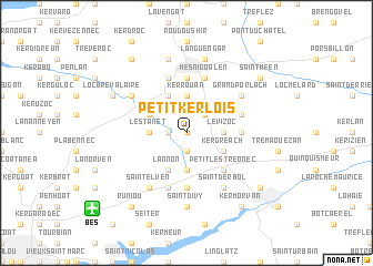 map of Petit Kerloïs