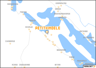 map of Petit Kimoele