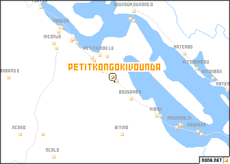 map of Petit Kongokivounda