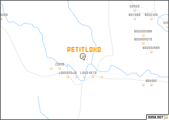 map of Petit Loko