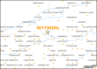 map of Petit Mesnil