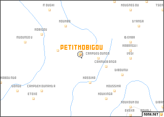 map of Petit Mobigou