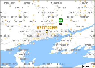 map of Petit Paris