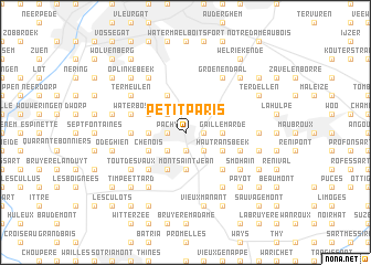 map of Petit Paris