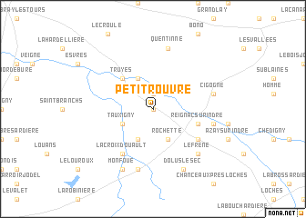 map of Petit Rouvre