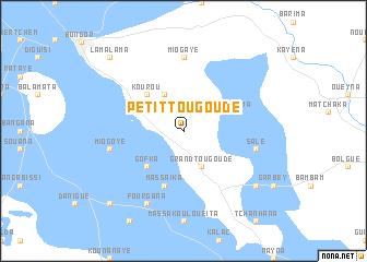 map of Petit Tougoudé