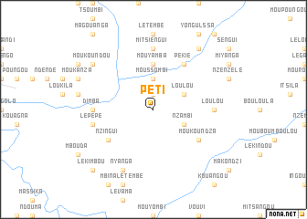 map of Peti