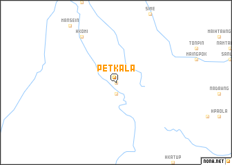 map of Petkala