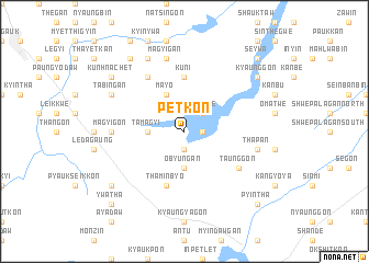 map of Petkon