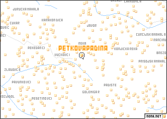 map of Petkova Padina