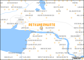 map of Petkumer Münte