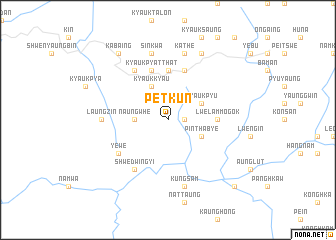 map of Petkun