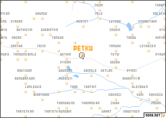 map of Petku