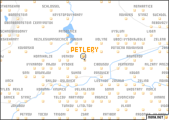 map of Petlery