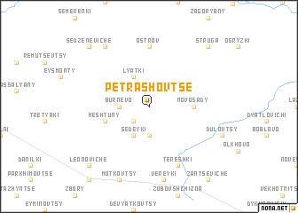 map of Petrashovtse