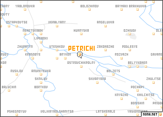 map of Petrichi