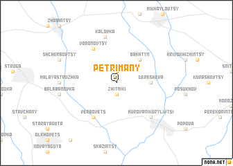 map of Petrimany