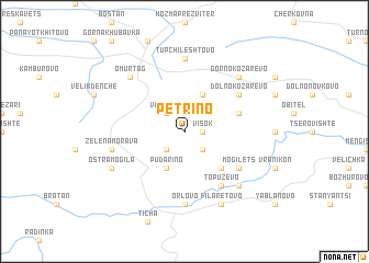 map of Petrino