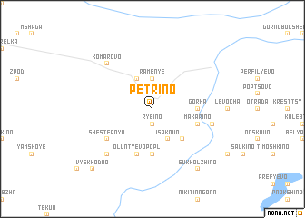 map of Petrino