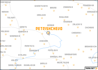 map of Petrishchevo