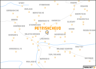 map of Petrishchevo