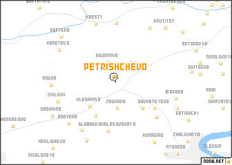 map of Petrishchevo