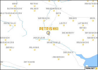 map of Petrishki