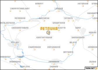 map of Petrivka