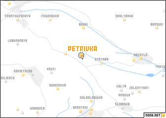 map of Petrivka