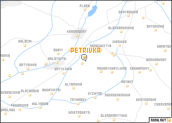 map of Petrivka